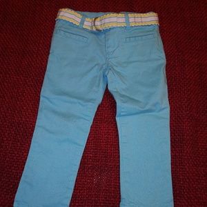 Ralph Lauren classic chinos w/belt  2/2T